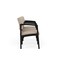 Lesro Lenox Steel 3 Seater with Center Arms, Stone (Beige) Seat, Stone Back, 64.5 W 24.5 L 32 H LS3103 - alternate 3